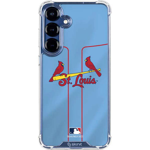 MLB St. Louis Cardinals Alternate/Away Jersey Galaxy S25 Clear Case