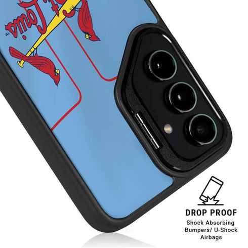 MLB St. Louis Cardinals Alternate/Away Jersey Galaxy S25 FE Kickstand Case
