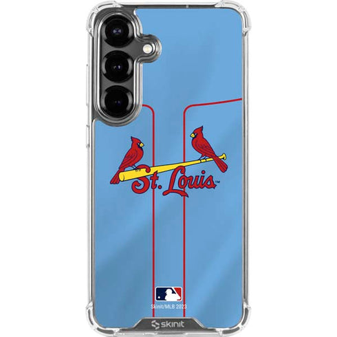 MLB St. Louis Cardinals Alternate/Away Jersey Galaxy S26 Clear Case