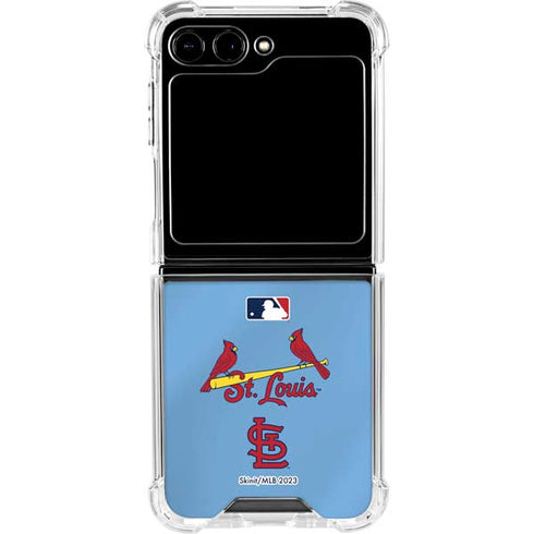 MLB St. Louis Cardinals Alternate/Away Jersey Galaxy Z Flip6 Clear Case