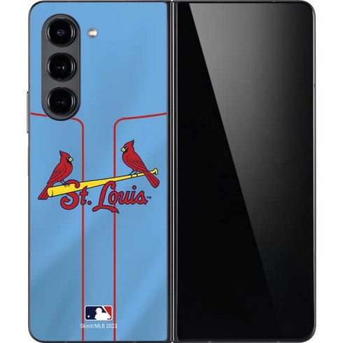 MLB St. Louis Cardinals Alternate/Away Jersey Galaxy Z Fold5 5G Skin