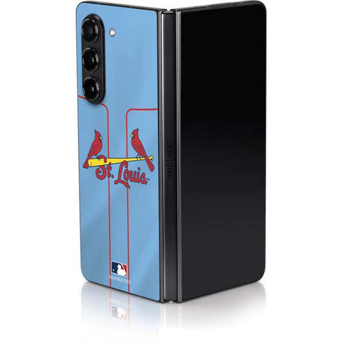 MLB St. Louis Cardinals Alternate/Away Jersey Galaxy Z Fold5 5G Skin
