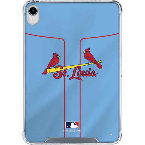 MLB St. Louis Cardinals Alternate/Away Jersey iPad 11th Gen (2025) Clear Case