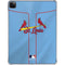 MLB St. Louis Cardinals Alternate/Away Jersey iPad Pro 11in (2024) Clear Case