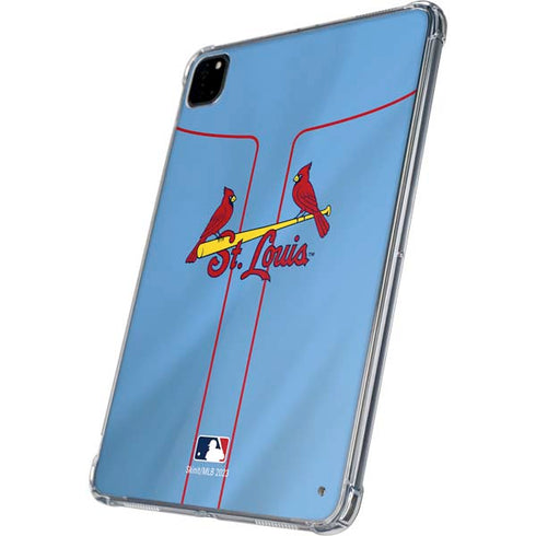 MLB St. Louis Cardinals Alternate/Away Jersey iPad Pro 11in (2024) Clear Case