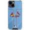 MLB St. Louis Cardinals Alternate/Away Jersey iPhone 15 Clear Case