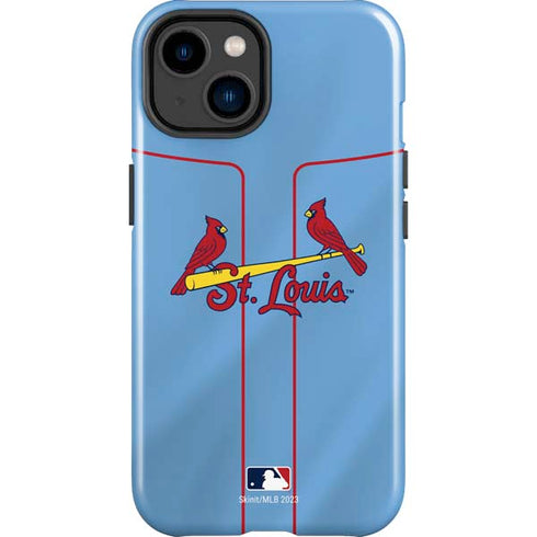 MLB St. Louis Cardinals Alternate/Away Jersey iPhone 15 Impact Case