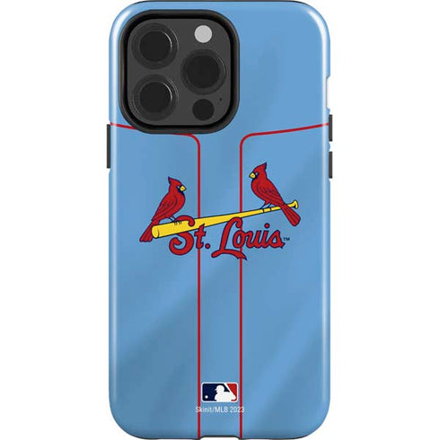MLB St. Louis Cardinals Alternate/Away Jersey iPhone 15 Pro Impact Case