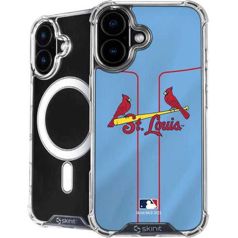MLB St. Louis Cardinals Alternate/Away Jersey iPhone 16 MagSafe Case