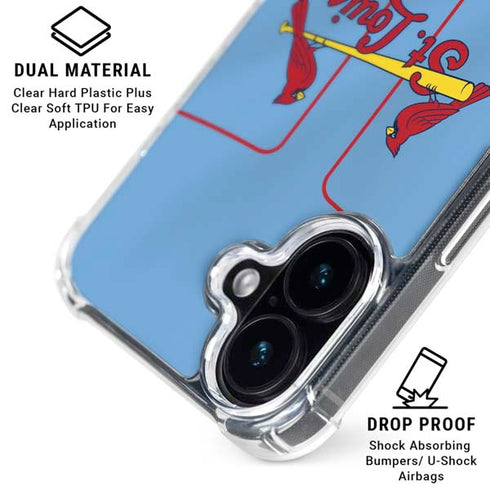 MLB St. Louis Cardinals Alternate/Away Jersey iPhone 16 MagSafe Case