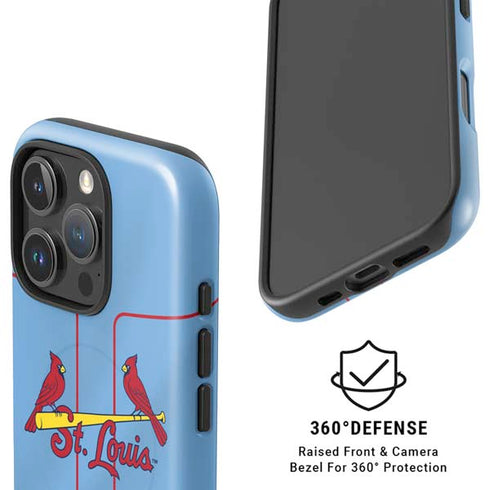 MLB St. Louis Cardinals Alternate/Away Jersey iPhone 16 Pro Max Magsafe Impact Case