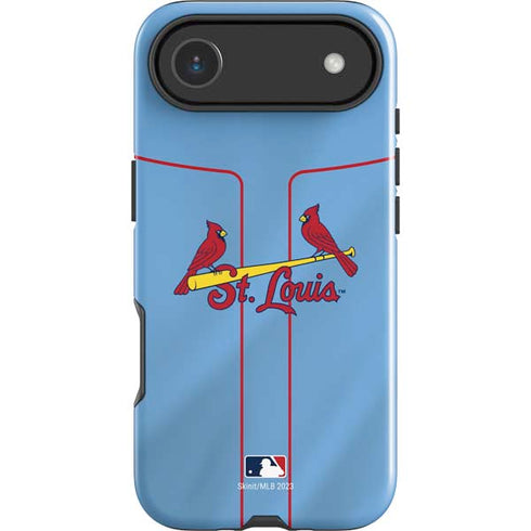 MLB St. Louis Cardinals Alternate/Away Jersey iPhone 17 Air Impact Case