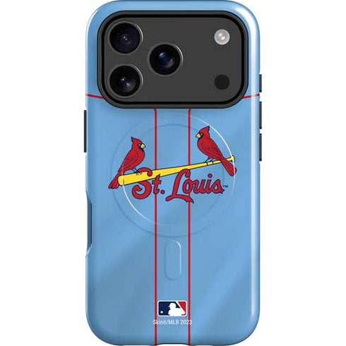 MLB St. Louis Cardinals Alternate/Away Jersey iPhone 17 Pro Magsafe Impact Case