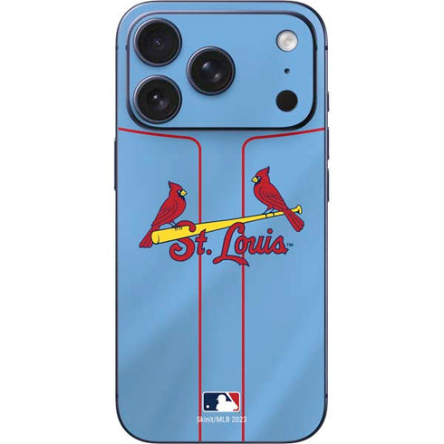 MLB St. Louis Cardinals Alternate/Away Jersey iPhone 17 Pro Skin