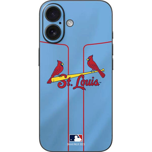MLB St. Louis Cardinals Alternate/Away Jersey iPhone 17 Skin