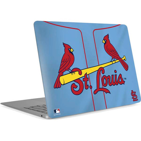 MLB St. Louis Cardinals Alternate/Away Jersey Apple MacBook Air Skin