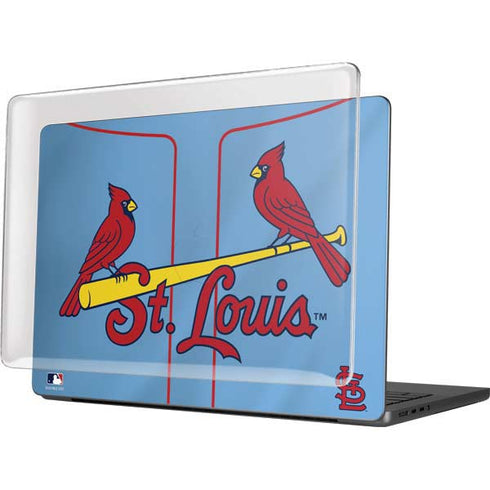 MLB St. Louis Cardinals Alternate/Away Jersey MacBook Pro 14in (2021-24) Case plus Skin