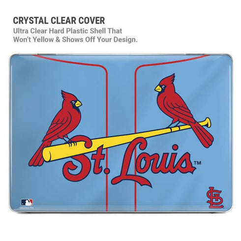 MLB St. Louis Cardinals Alternate/Away Jersey MacBook Pro 14in (2021-24) Case plus Skin