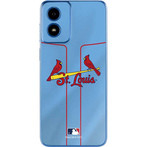 MLB St. Louis Cardinals Alternate/Away Jersey Moto G Play 4G (2024) Skin