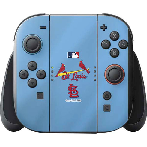 MLB St. Louis Cardinals Alternate/Away Jersey Nintendo Switch 2 (2025) with Joy-Con Skin