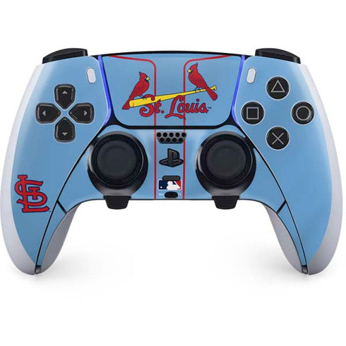 MLB St. Louis Cardinals Alternate/Away Jersey PS5 DualSense Edge Pro Controller Skin