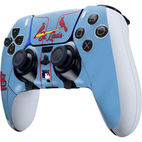 MLB St. Louis Cardinals Alternate/Away Jersey PS5 DualSense Edge Pro Controller Skin