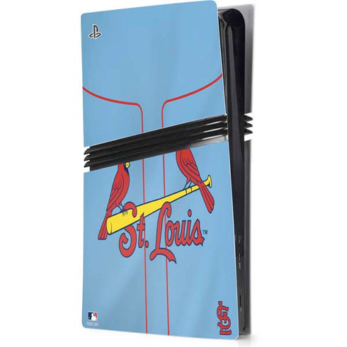 MLB St. Louis Cardinals Alternate/Away Jersey PS5 Pro Console Skin