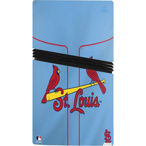MLB St. Louis Cardinals Alternate/Away Jersey PS5 Pro Console Skin