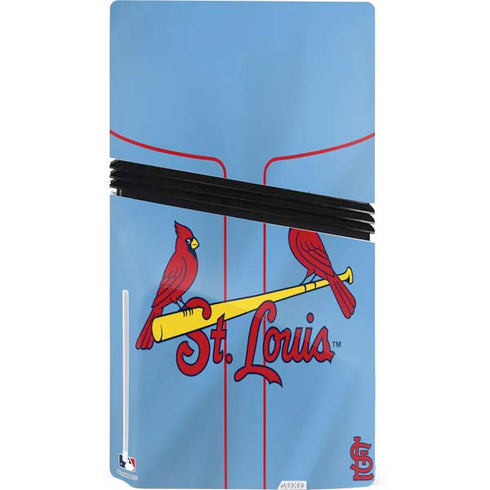 MLB St. Louis Cardinals Alternate/Away Jersey PS5 Pro Disk Console Skin