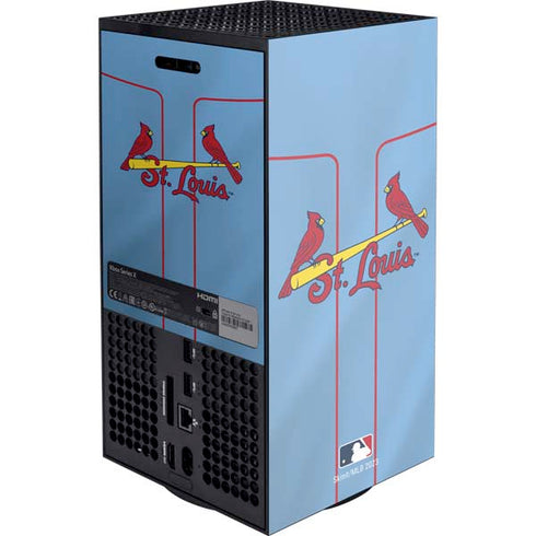 MLB St. Louis Cardinals Alternate/Away Jersey XBox Series X Digital Edition Console Skin