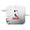 MLB St. Louis Cardinals Game Ball 85W Power Adapter (15 and 17 inch MacBook Pro Charger) Skin