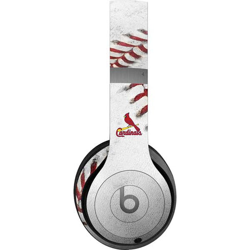 MLB St. Louis Cardinals Game Ball Beats Solo 4 Wireless Headphones Skin