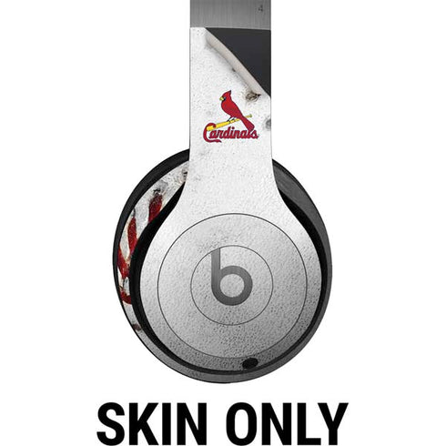 MLB St. Louis Cardinals Game Ball Beats Solo 4 Wireless Headphones Skin