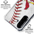 MLB St. Louis Cardinals Game Ball Galaxy A36 5G Clear Case