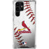 MLB St. Louis Cardinals Game Ball Galaxy S23 Ultra Clear Case