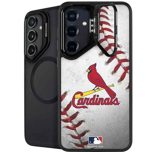 MLB St. Louis Cardinals Game Ball Galaxy S25 Kickstand Case