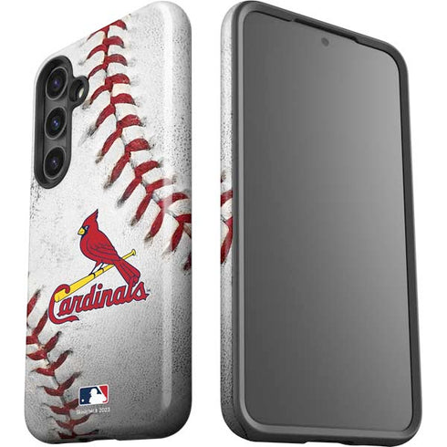 MLB St. Louis Cardinals Game Ball Galaxy S25 Plus Impact Case