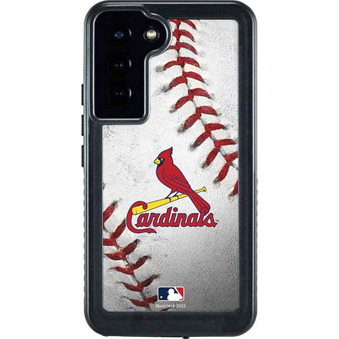 MLB St. Louis Cardinals Game Ball Galaxy S24 Plus Waterproof Case