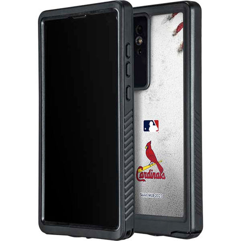 MLB St. Louis Cardinals Game Ball Galaxy S24 Ultra Waterproof Case