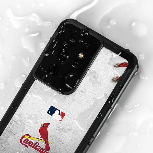 MLB St. Louis Cardinals Game Ball Galaxy S24 Ultra Waterproof Case