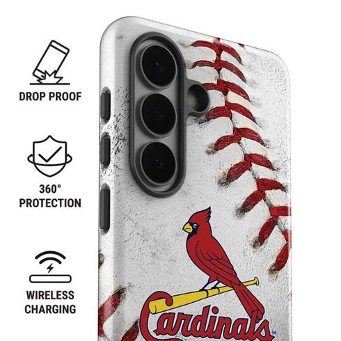 MLB St. Louis Cardinals Game Ball Galaxy S26 Impact Case