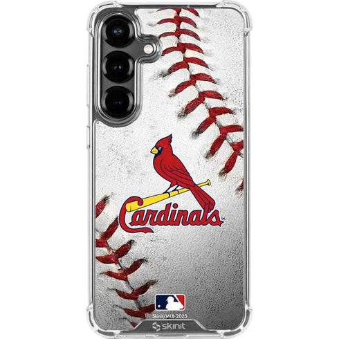 MLB St. Louis Cardinals Game Ball Galaxy S26 Plus Clear Case