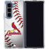 MLB St. Louis Cardinals Game Ball Galaxy Z Fold5 5G Clear Case