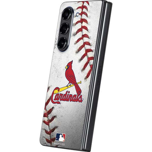 MLB St. Louis Cardinals Game Ball Galaxy Z Fold5 5G Skin