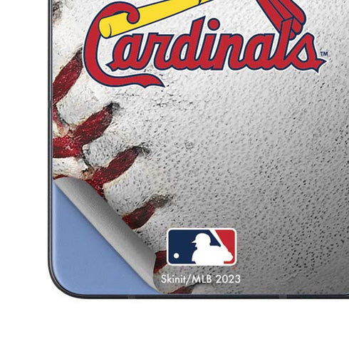 MLB St. Louis Cardinals Game Ball Galaxy Z Fold5 5G Skin