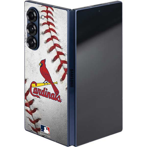 MLB St. Louis Cardinals Game Ball Galaxy Z Fold6 Skin