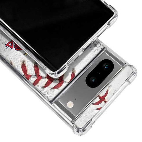 MLB St. Louis Cardinals Game Ball Google Pixel 8a Clear Case
