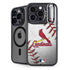 MLB St. Louis Cardinals Game Ball iPhone 13 Pro Max Kickstand Case