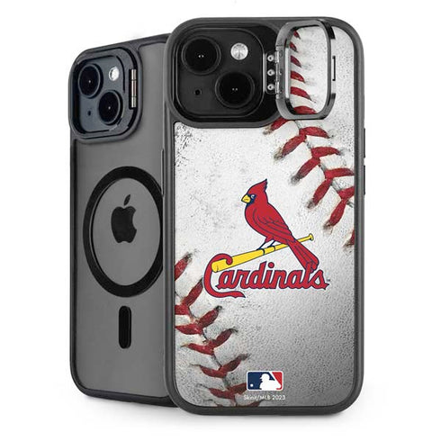 MLB St. Louis Cardinals Game Ball iPhone 14 Plus Kickstand Case