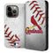 MLB St. Louis Cardinals Game Ball iPhone 14 Pro Folio Case